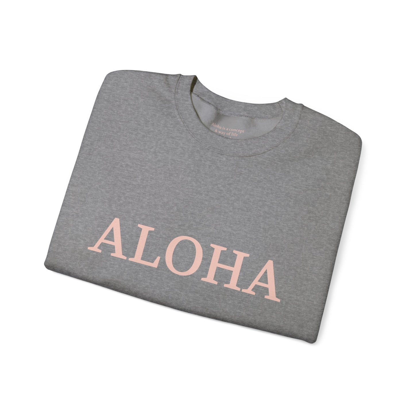 ALOHA Typeface Graphic Sweatshirt