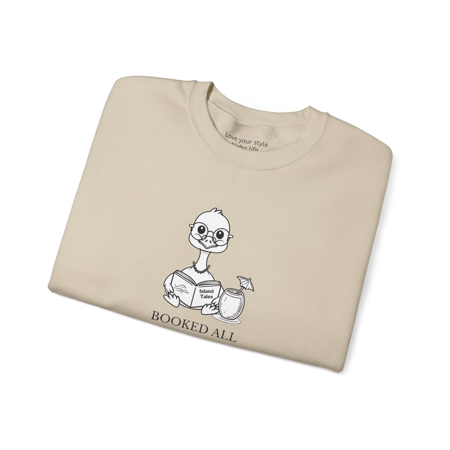 Booked All Weekend Sweatshirt – Nēnē Goose Island Reader Edition