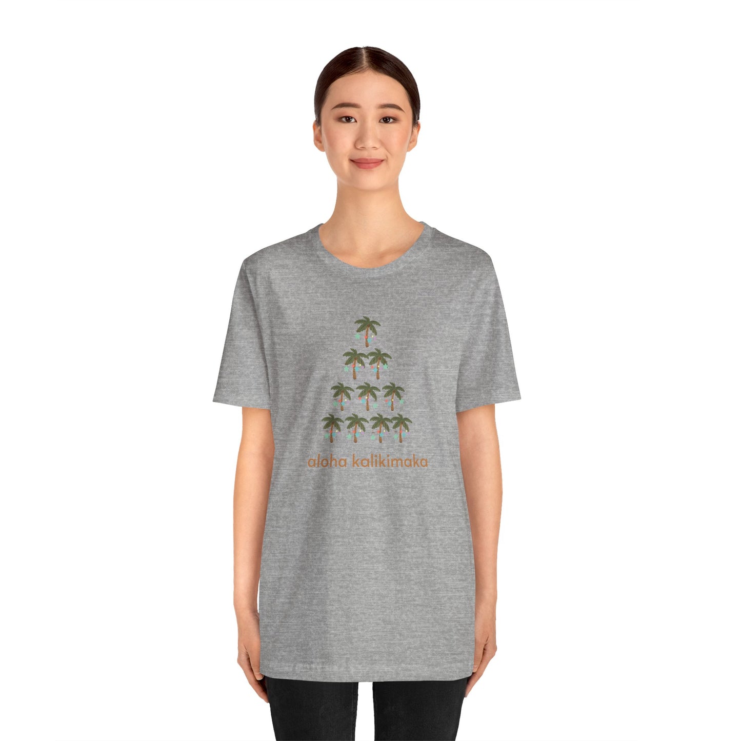 Palm Tree Kalikimaka Graphic Tees