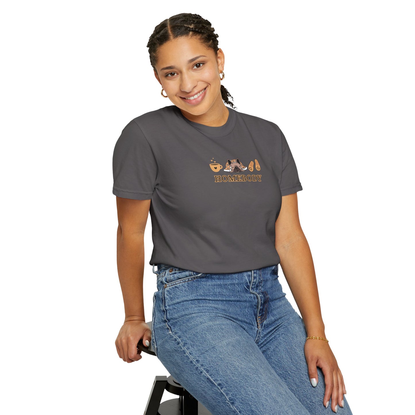 Homebody Icons Graphic Tee – Comfort Colors 1717 Unisex T-Shirt