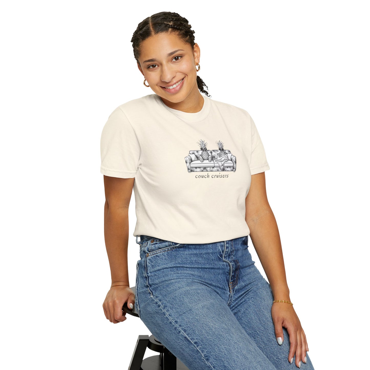 Pineapple Couch Cruisers – Comfort Colors Graphic Tee