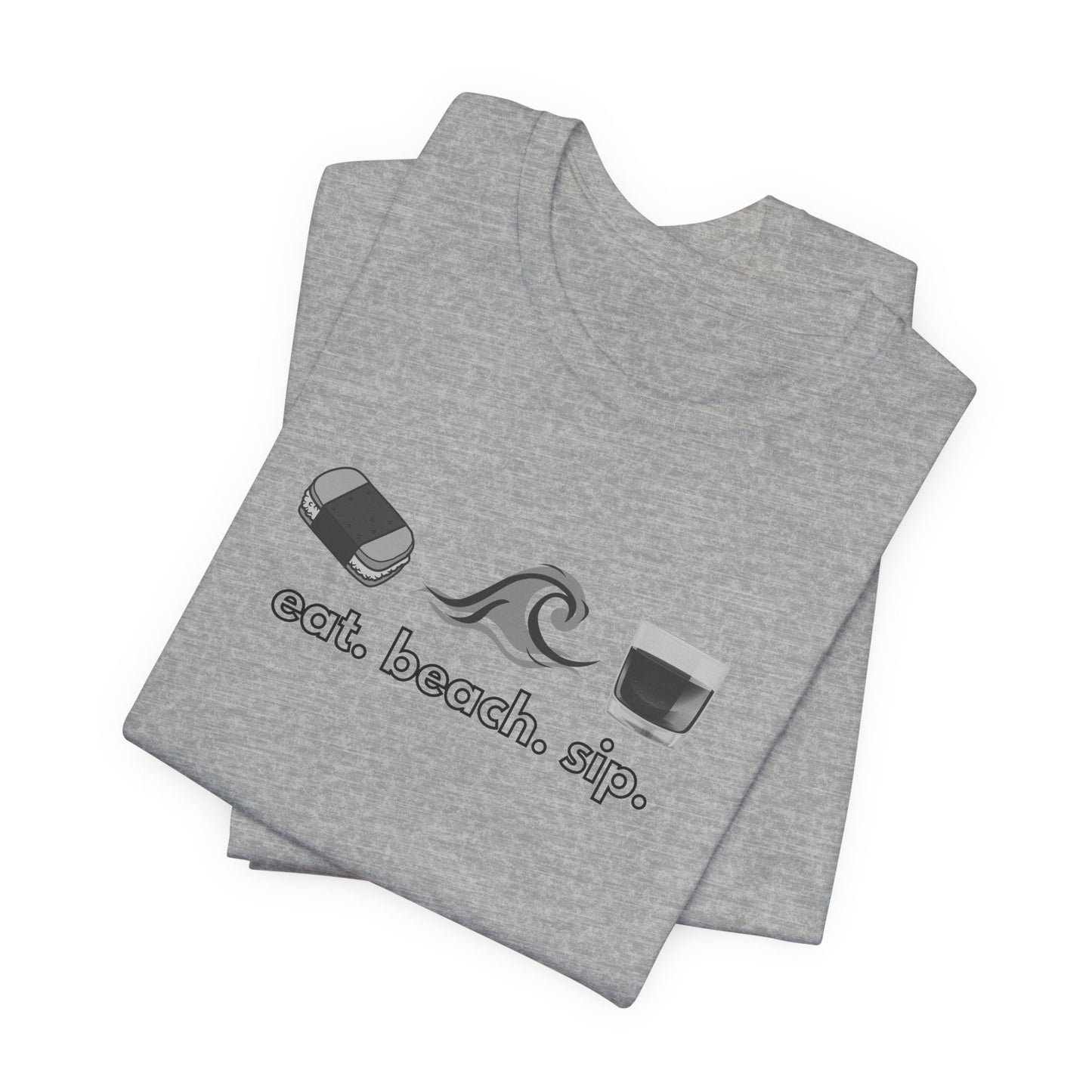 Eat Beach Sip Graphic Tee