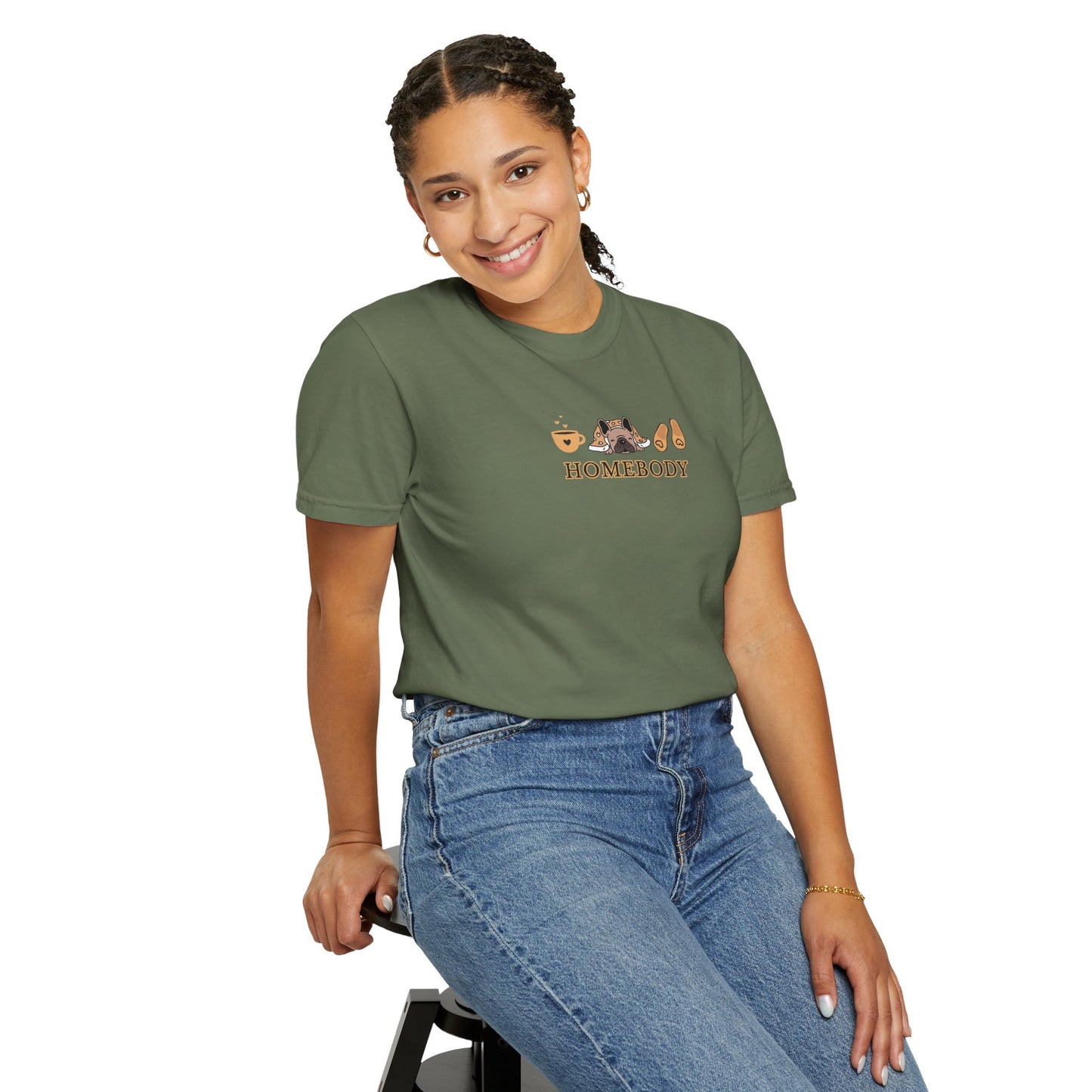 Homebody Icons Graphic Tee – Comfort Colors 1717 Unisex T-Shirt