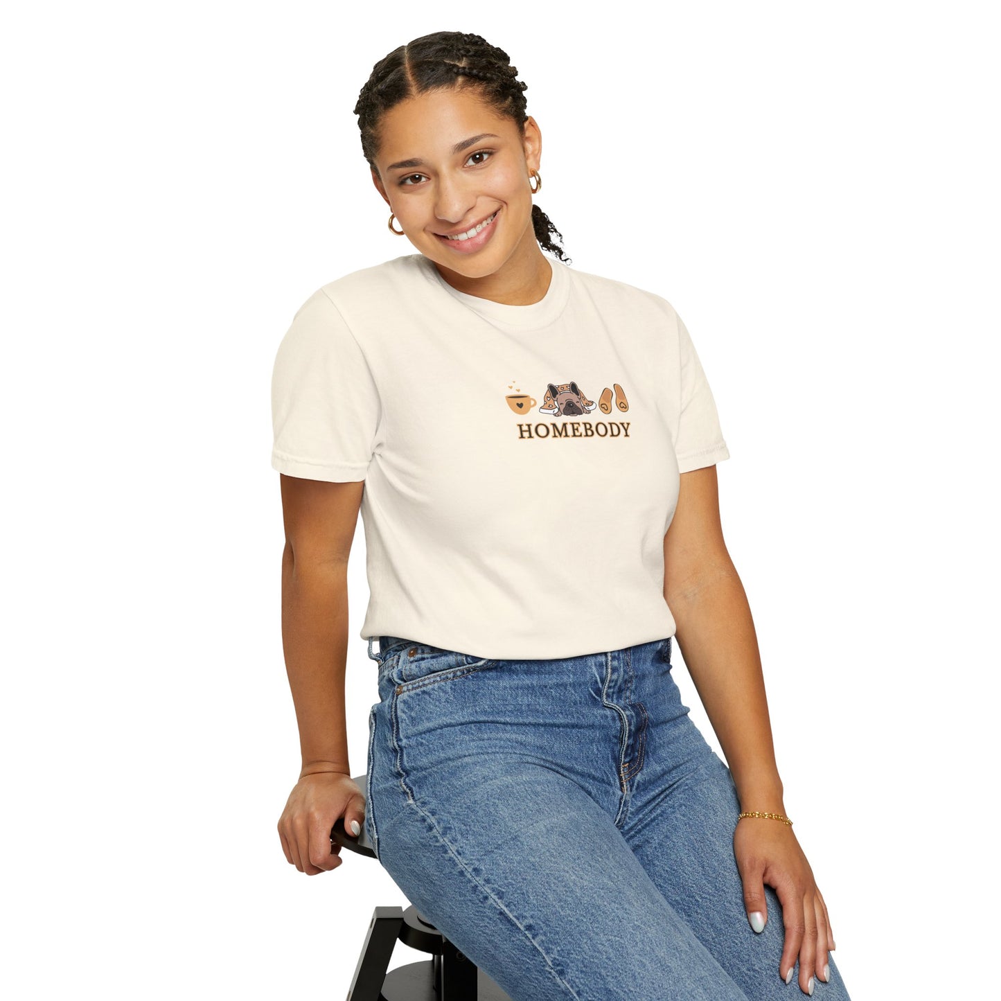 Homebody Icons Graphic Tee – Comfort Colors 1717 Unisex T-Shirt