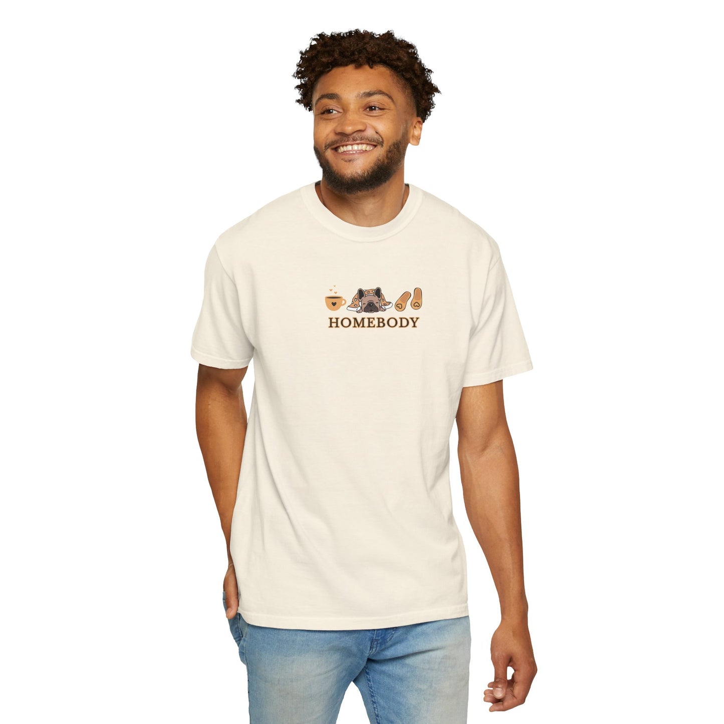 Homebody Icons Graphic Tee – Comfort Colors 1717 Unisex T-Shirt