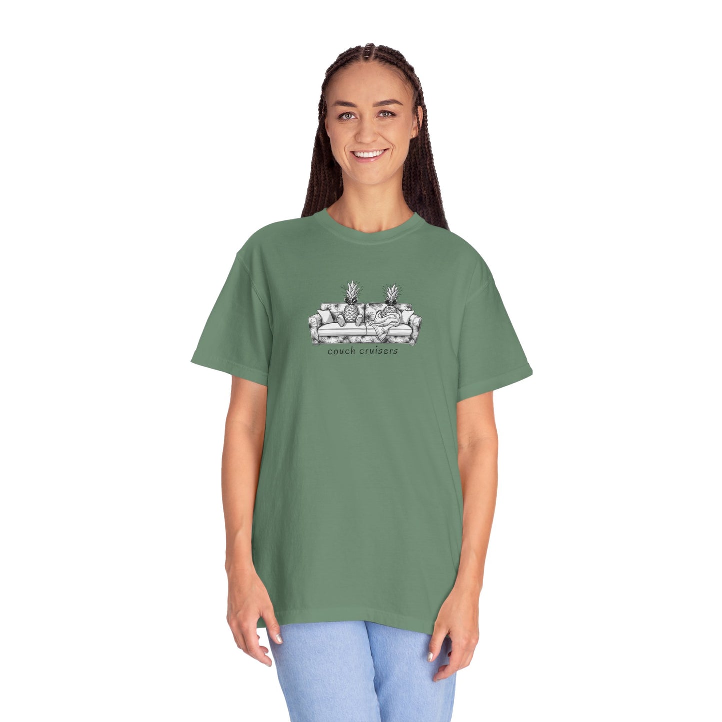 Pineapple Couch Cruisers – Comfort Colors Graphic Tee