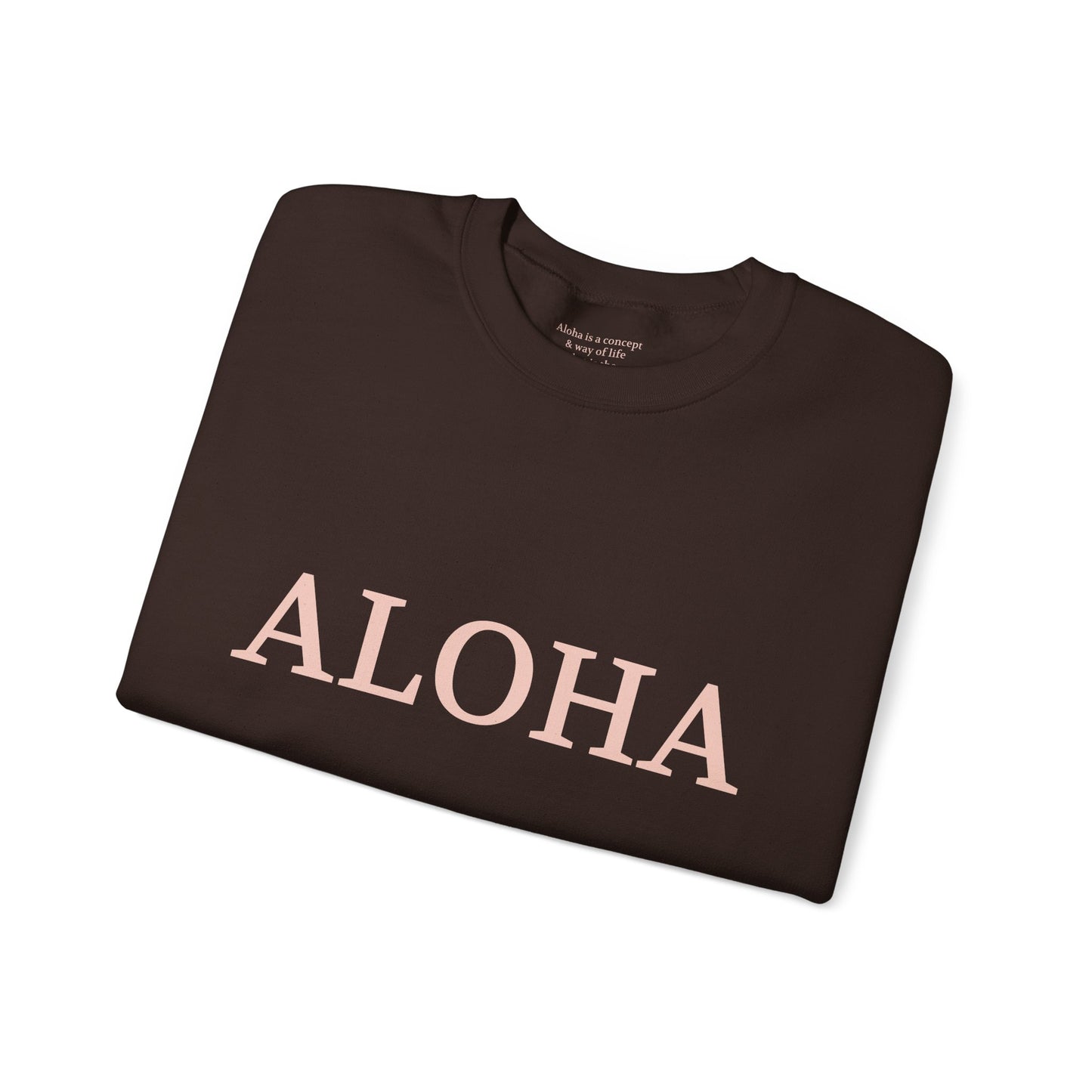 ALOHA Typeface Graphic Sweatshirt