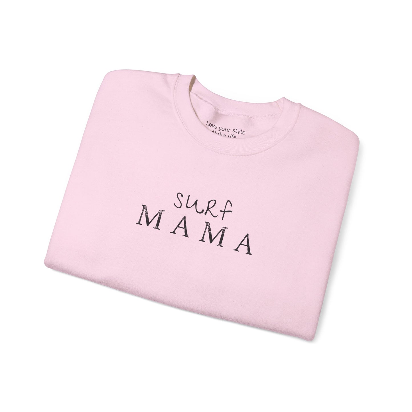 Surf Mama Graphic Sweatshirt – Waves, Wahine, Aloha