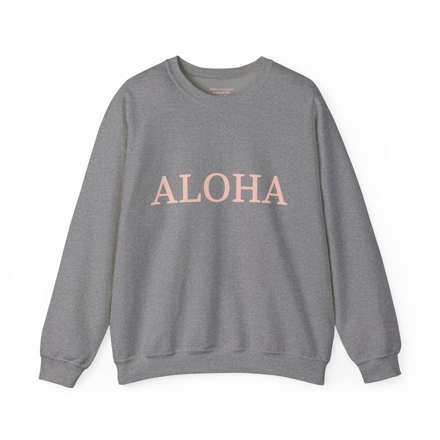 ALOHA Typeface Graphic Sweatshirt