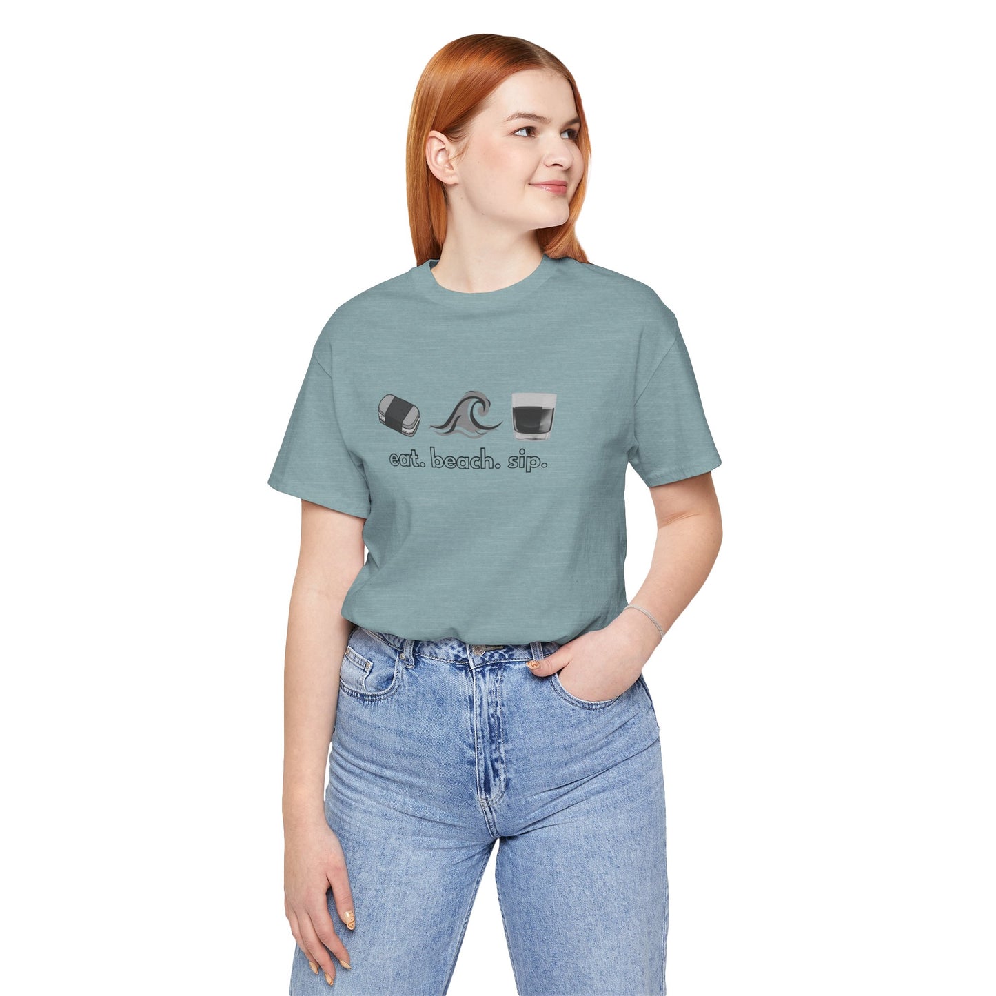 Eat Beach Sip Graphic Tee