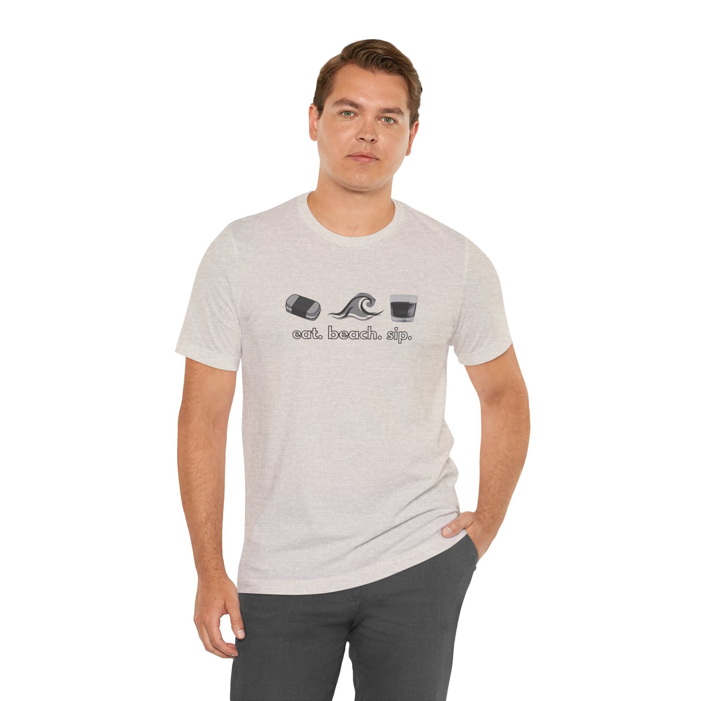 Eat Beach Sip Graphic Tee