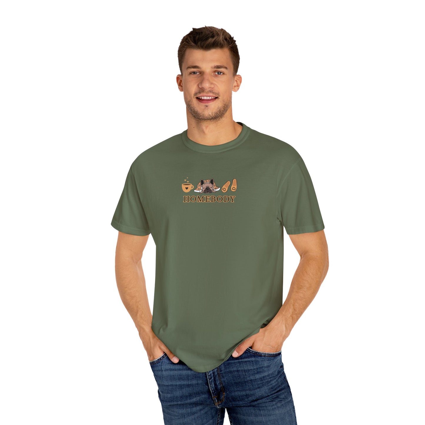 Homebody Icons Graphic Tee – Comfort Colors 1717 Unisex T-Shirt