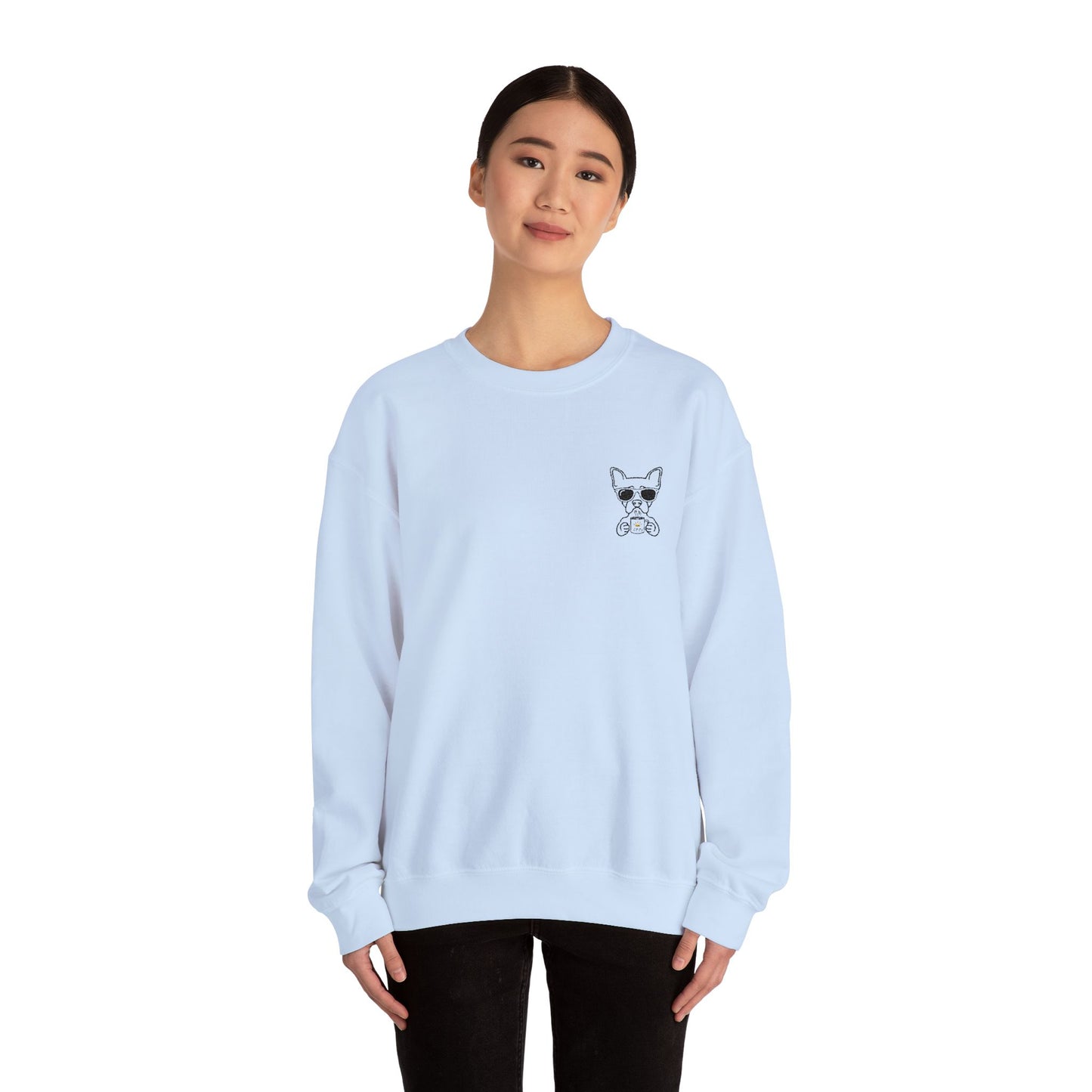 Aloha Kakahiaka Dog Embroidered Sweatshirt