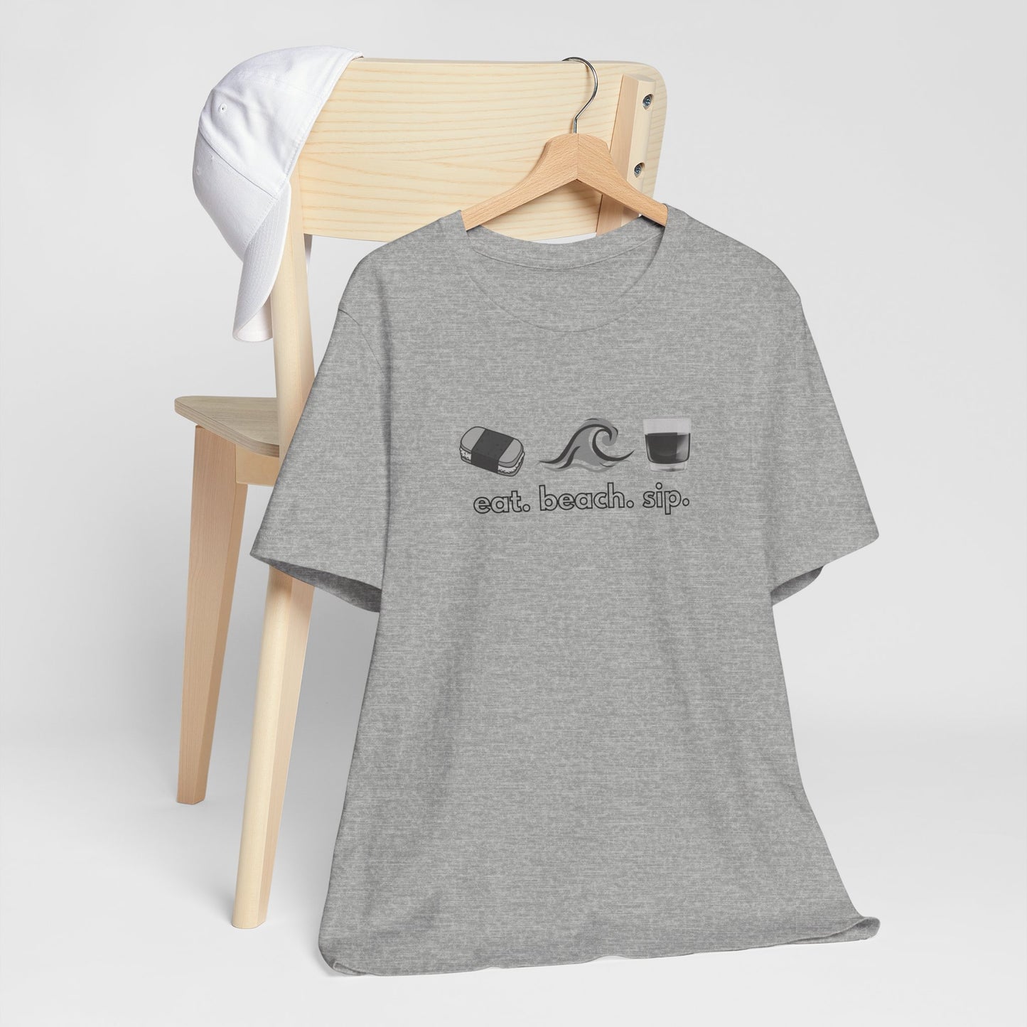 Eat Beach Sip Graphic Tee