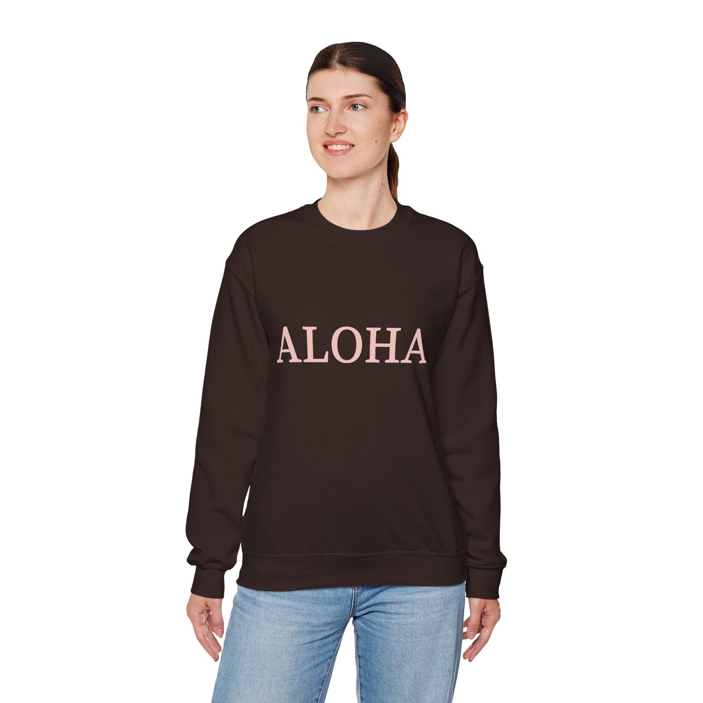 ALOHA Typeface Graphic Sweatshirt