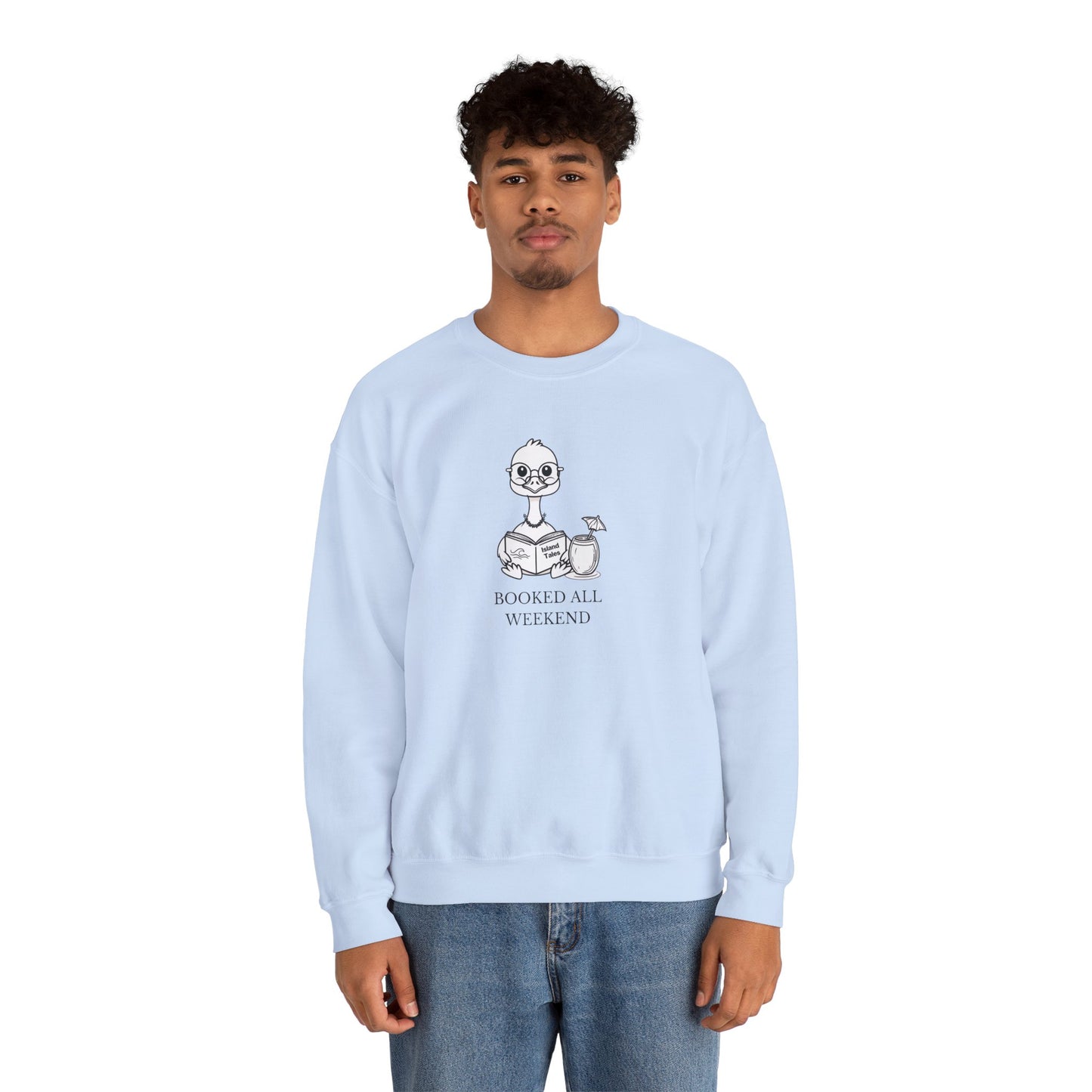 Booked All Weekend Sweatshirt – Nēnē Goose Island Reader Edition