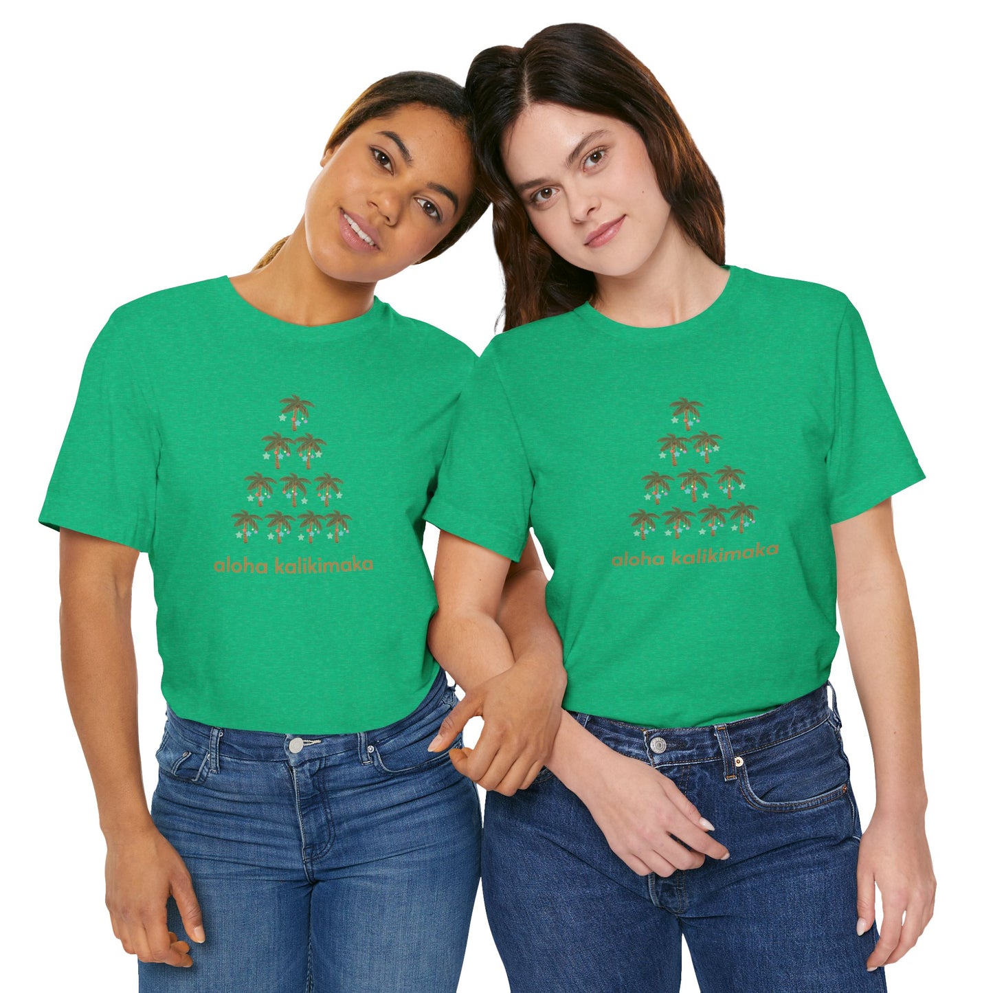 Palm Tree Kalikimaka Graphic Tees