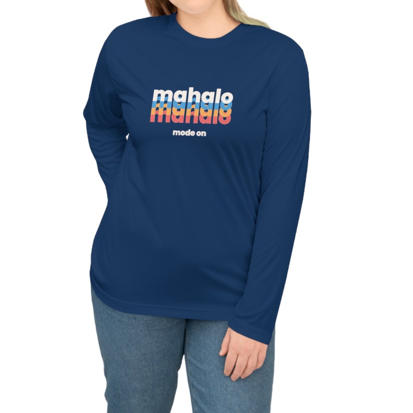 Performance Long Sleeve Mahalo Mode On