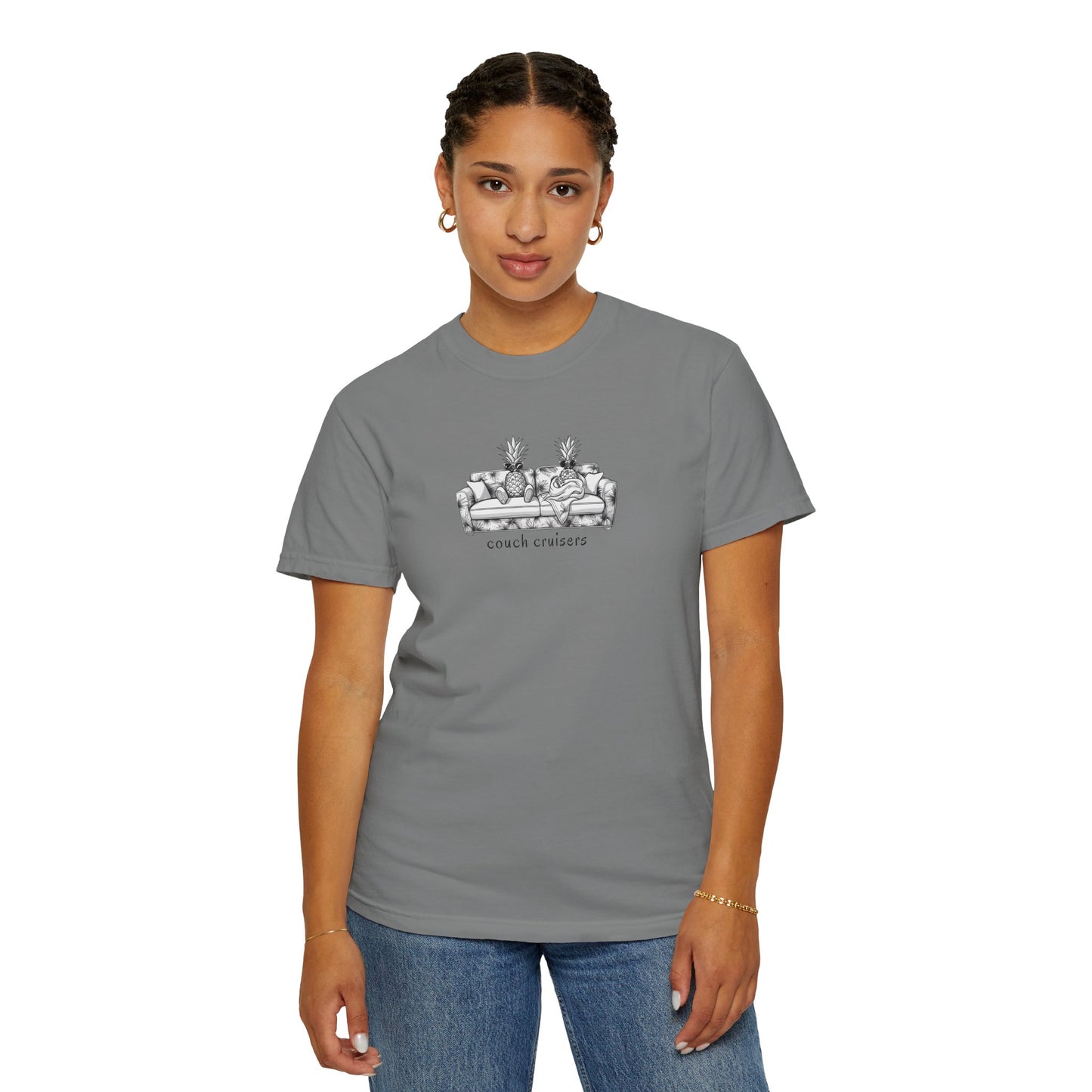 Pineapple Couch Cruisers – Comfort Colors Graphic Tee