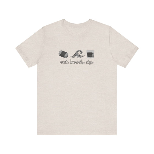 Eat Beach Sip Graphic Tee
