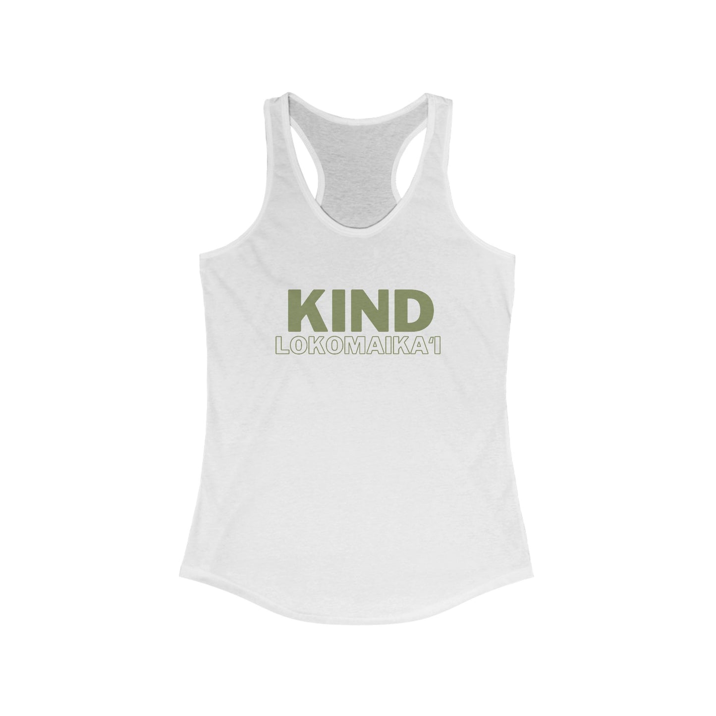 KIND – Lokomaikaʻi Racerback Tank – Aloha in Action