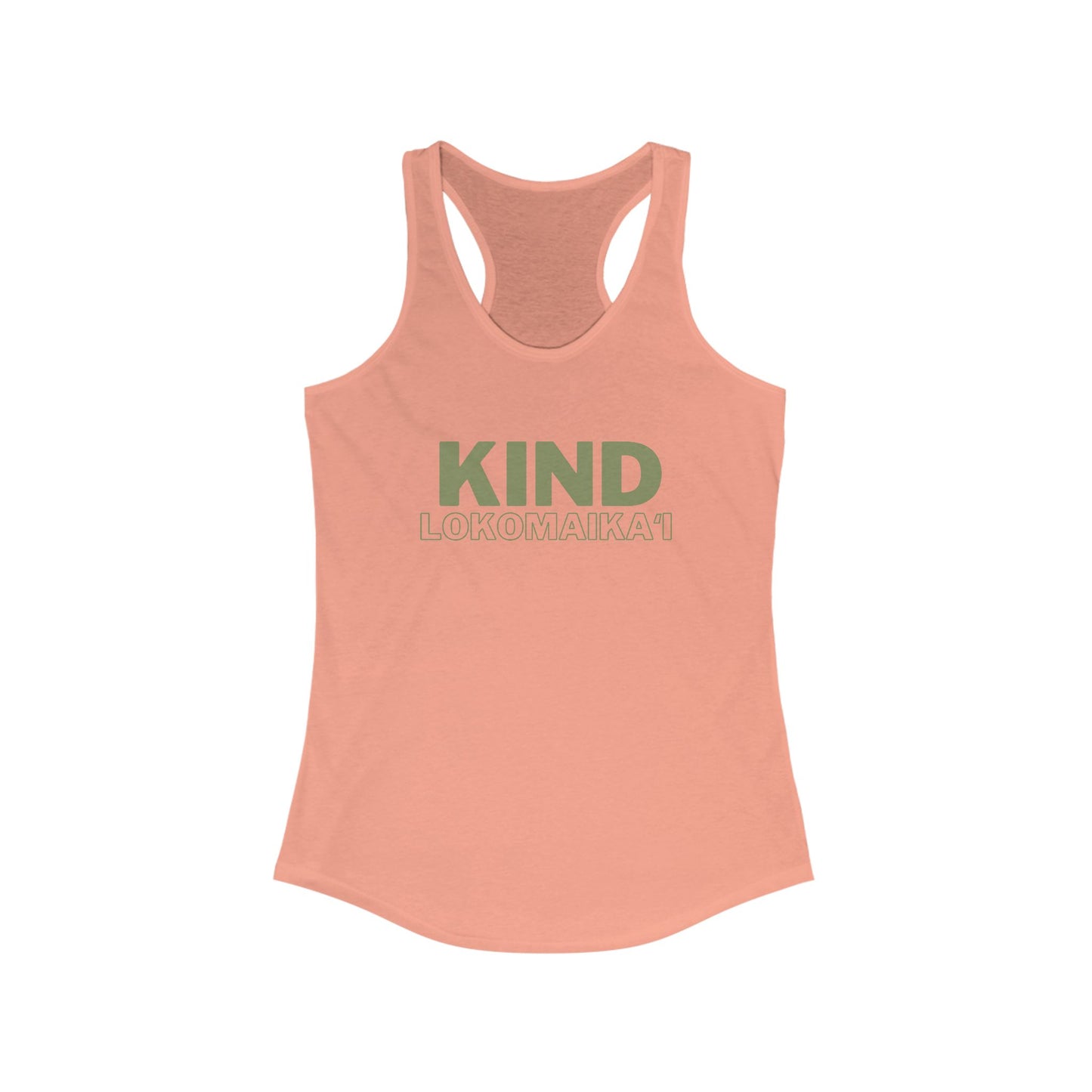 KIND – Lokomaikaʻi Racerback Tank – Aloha in Action