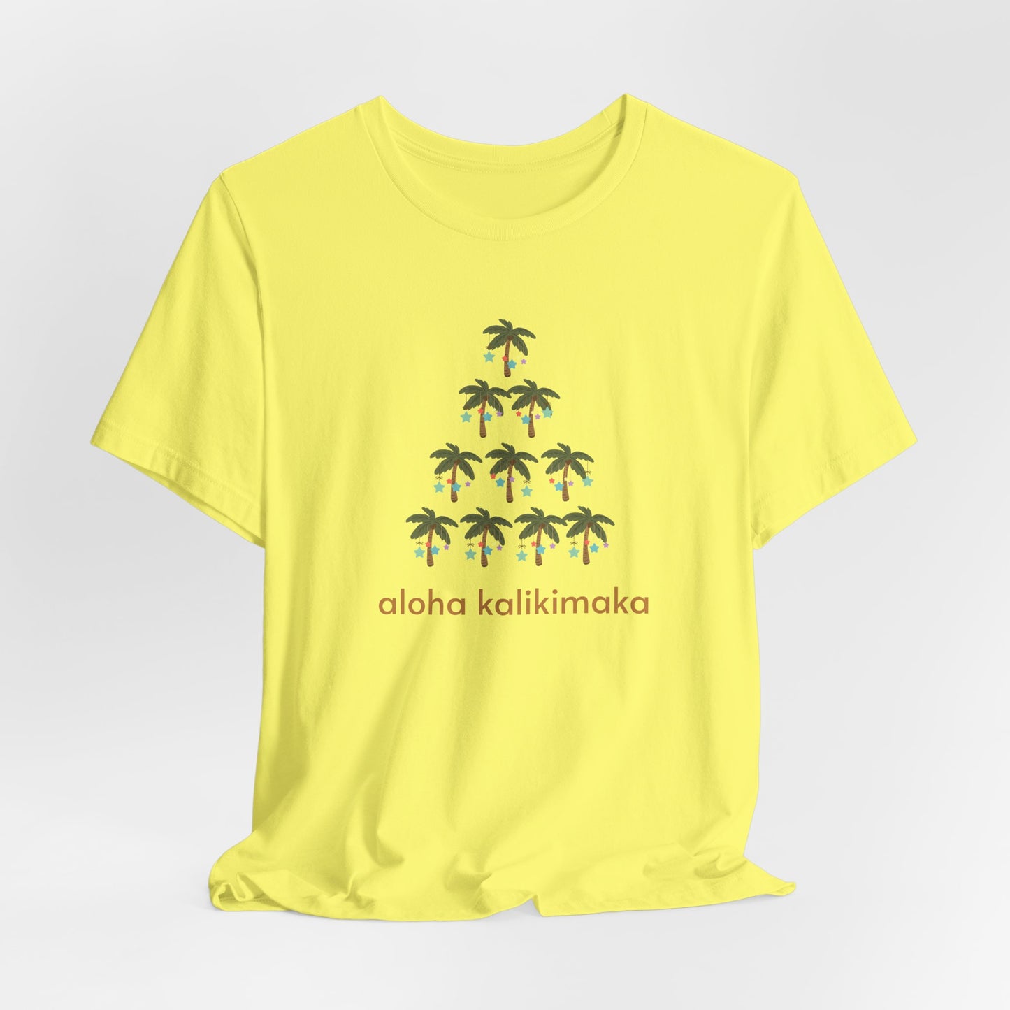 Palm Tree Kalikimaka Graphic Tees