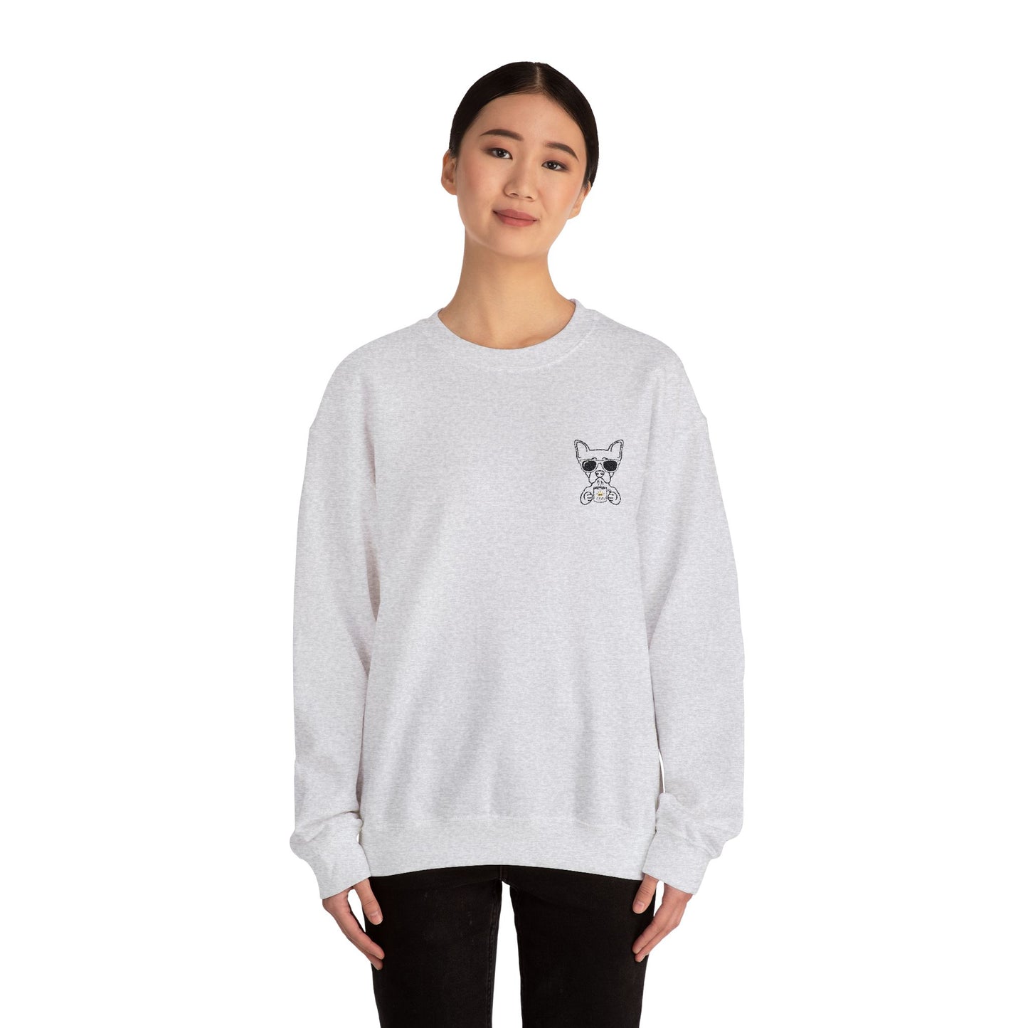 Aloha Kakahiaka Dog Embroidered Sweatshirt