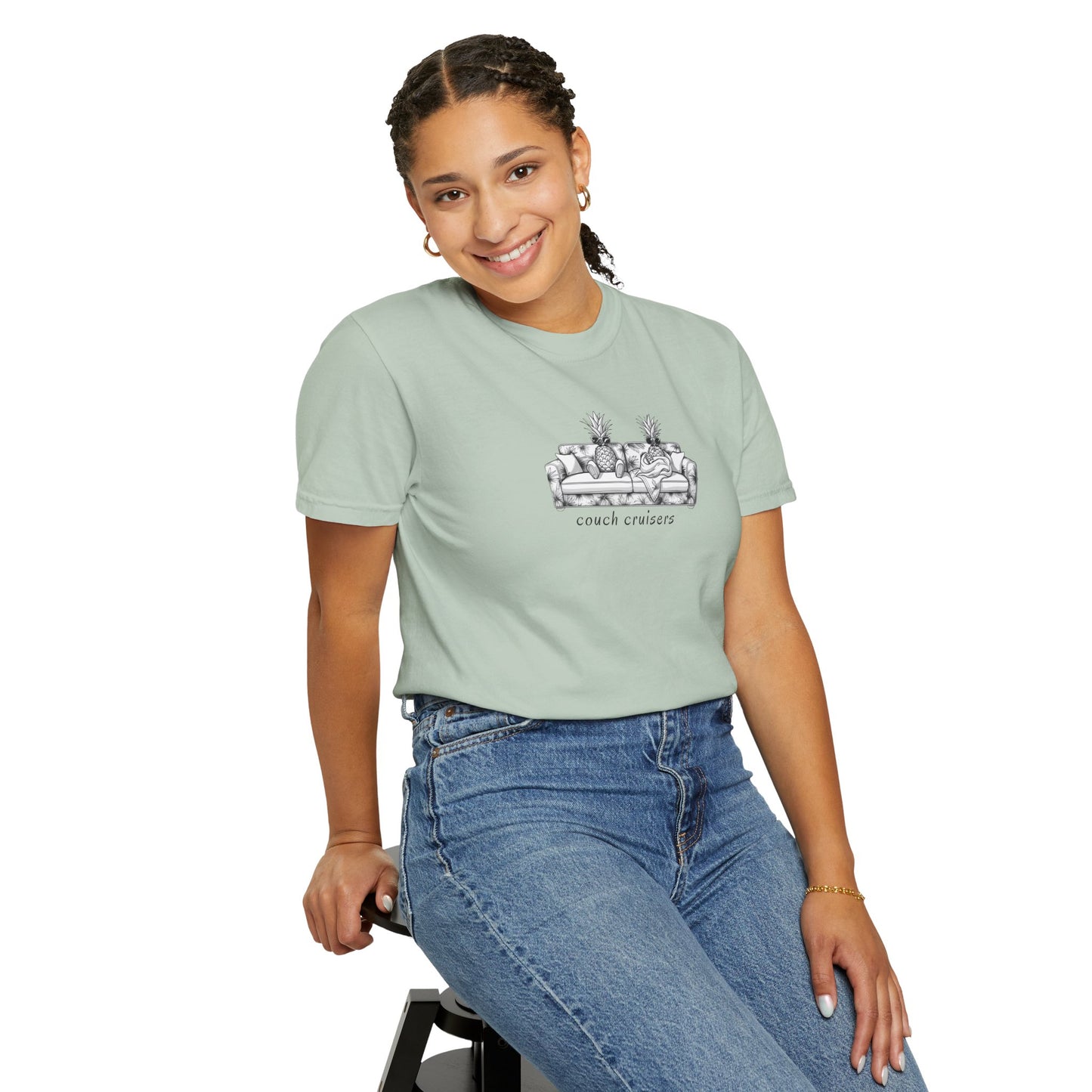 Pineapple Couch Cruisers – Comfort Colors Graphic Tee