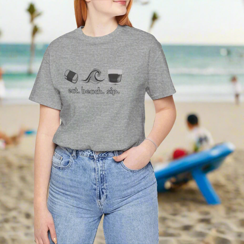 Eat Beach Sip Graphic Tee