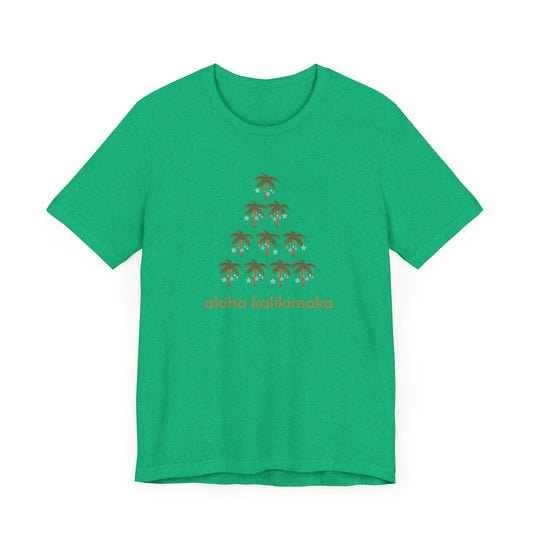 Palm Tree Kalikimaka Graphic Tees