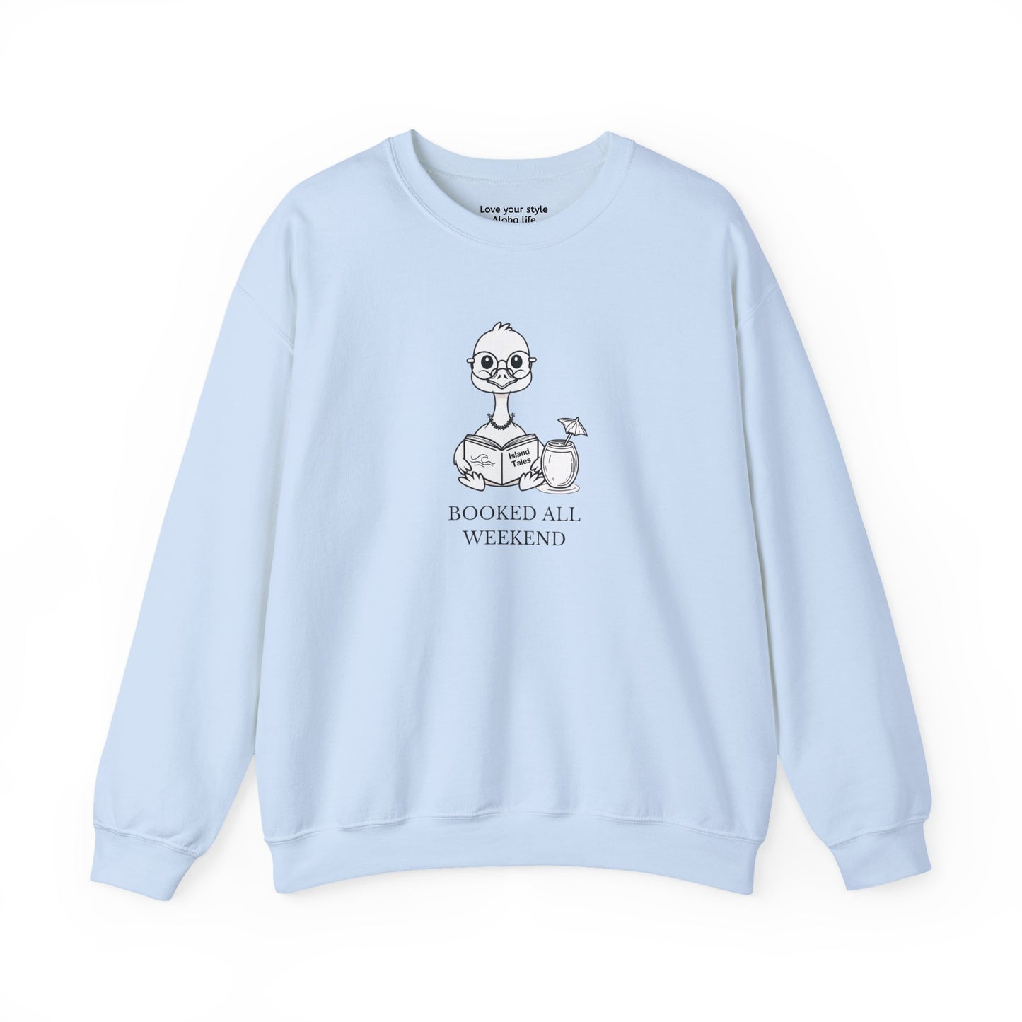 Booked All Weekend Sweatshirt – Nēnē Goose Island Reader Edition