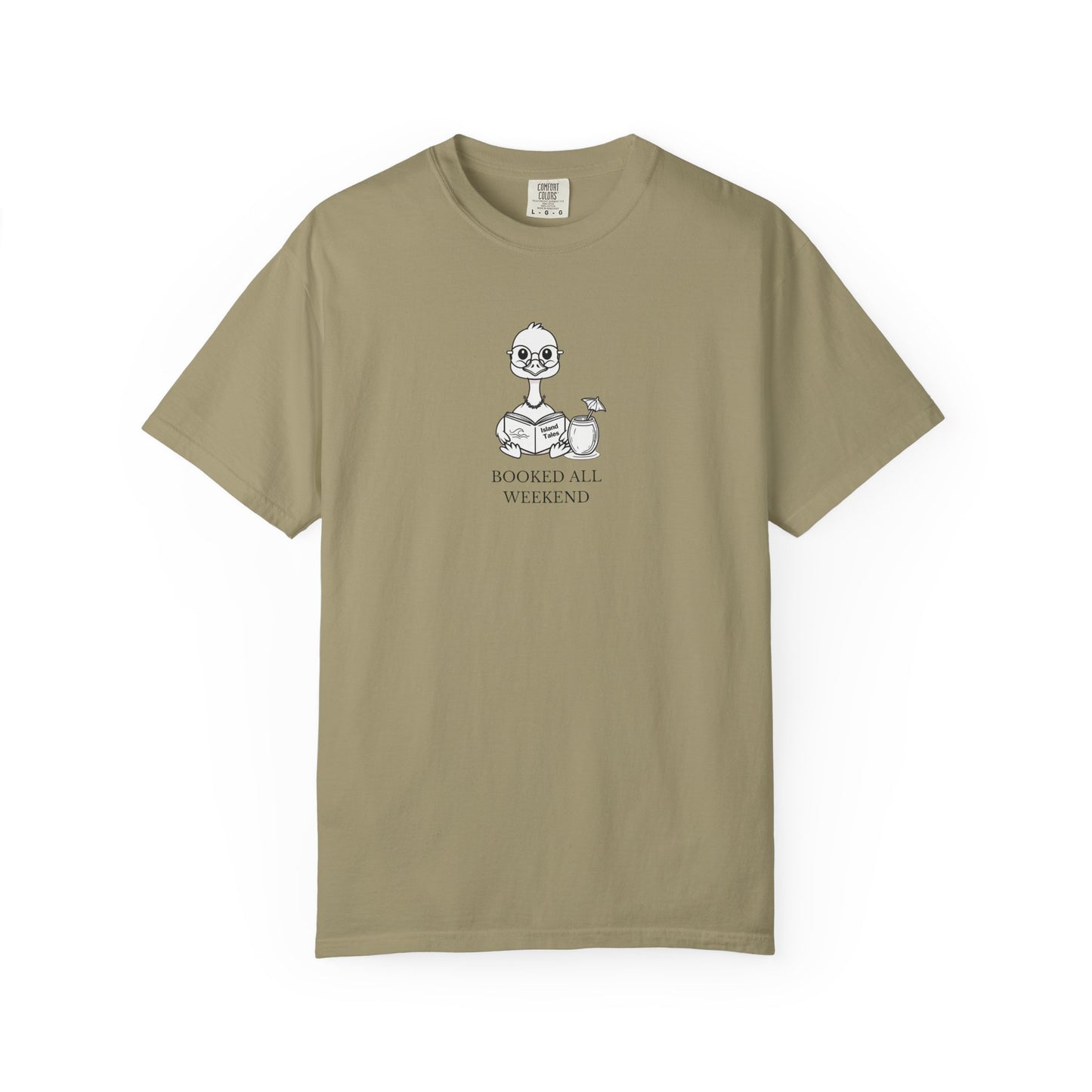 Booked All Weekend Tee – Cozy Graphic Shirt for Readers and Homebodies