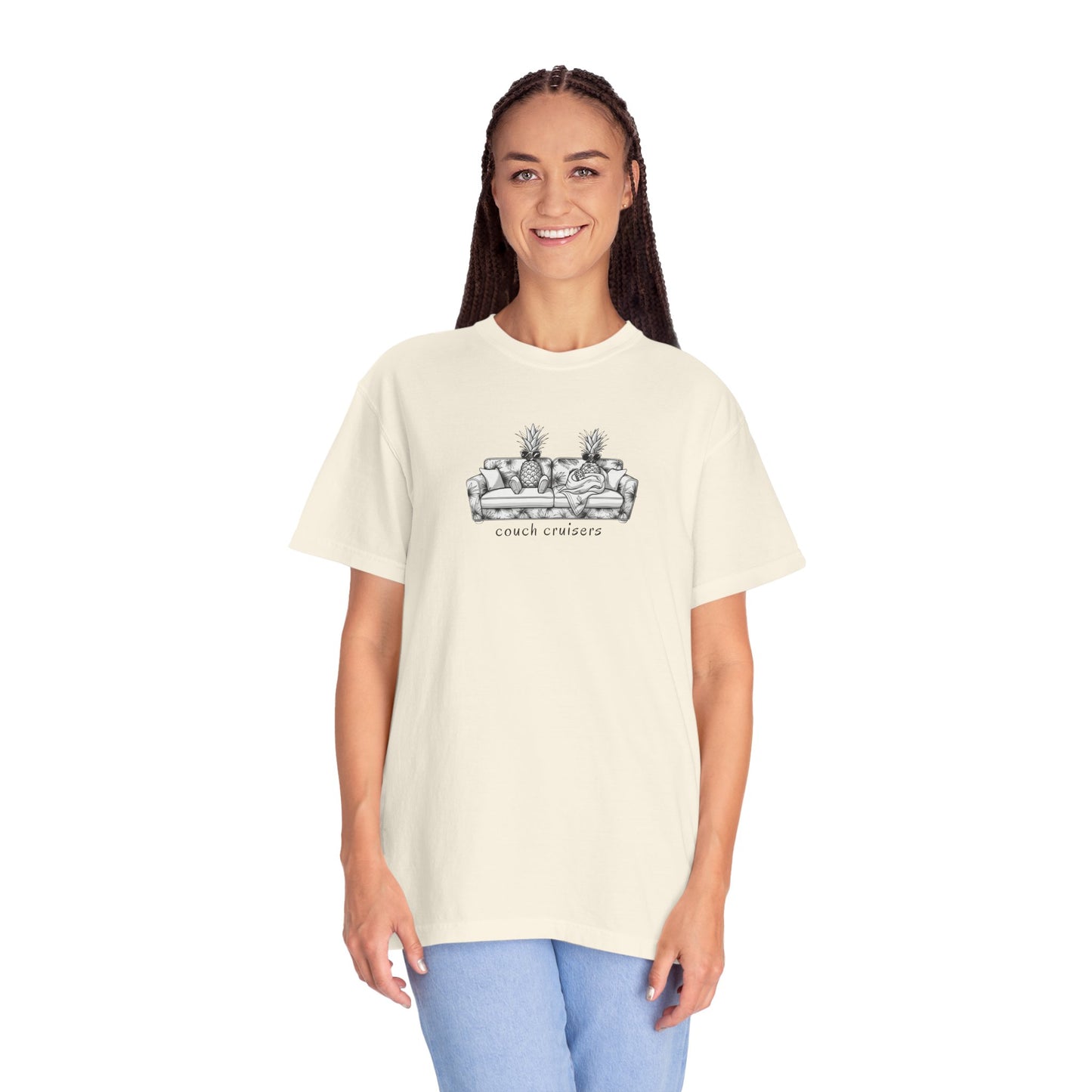 Pineapple Couch Cruisers – Comfort Colors Graphic Tee