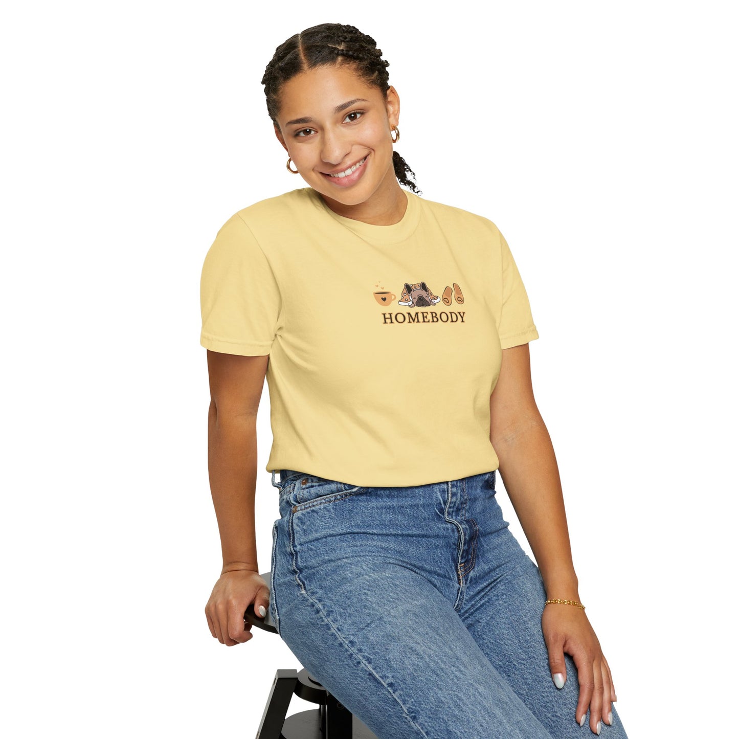 Homebody Icons Graphic Tee – Comfort Colors 1717 Unisex T-Shirt