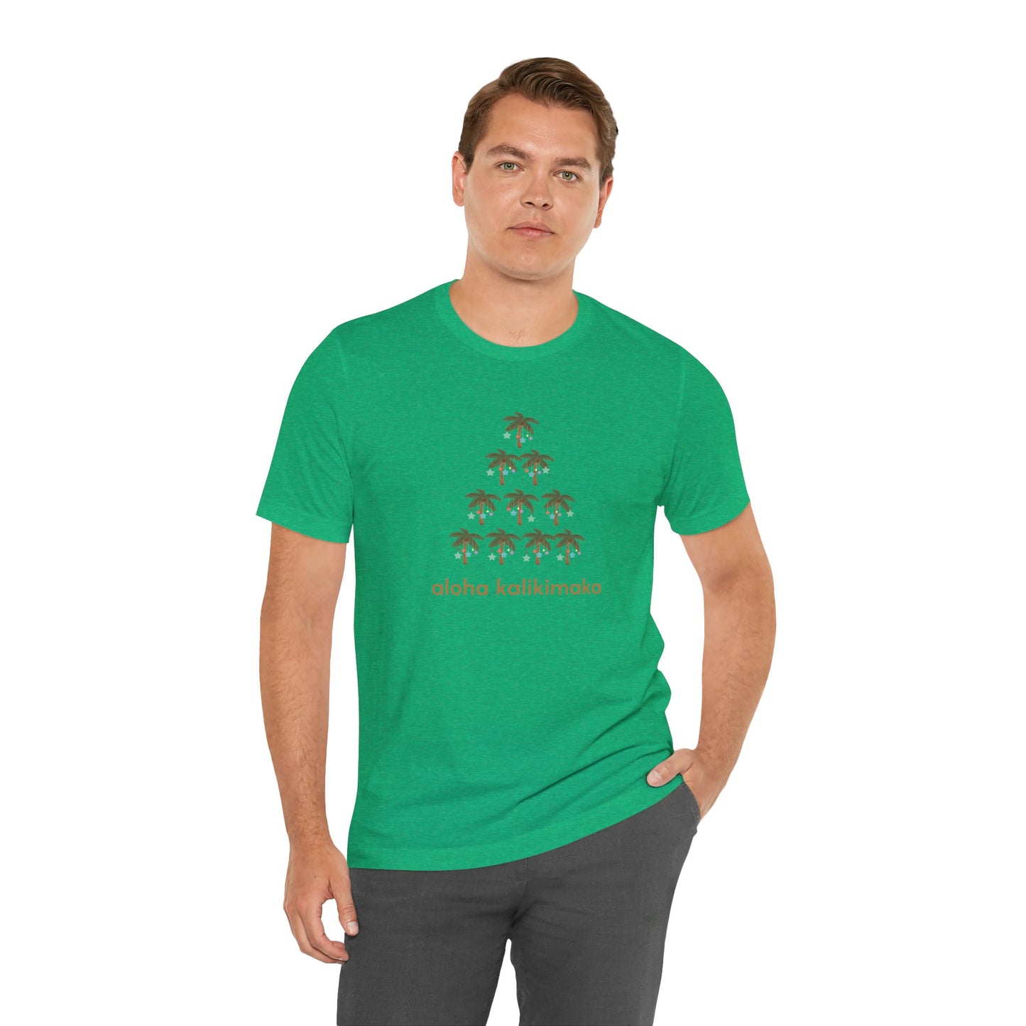 Palm Tree Kalikimaka Graphic Tees