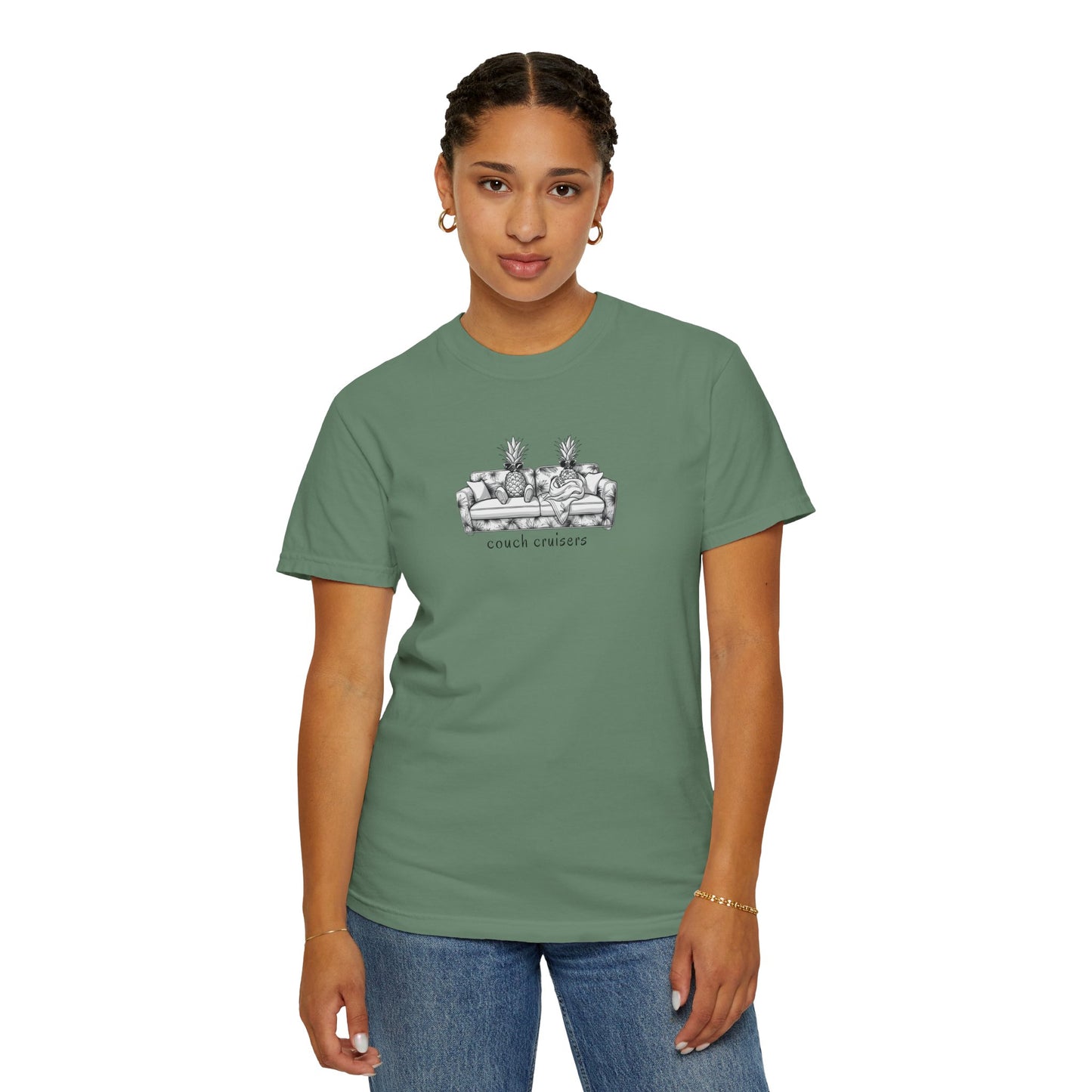 Pineapple Couch Cruisers – Comfort Colors Graphic Tee