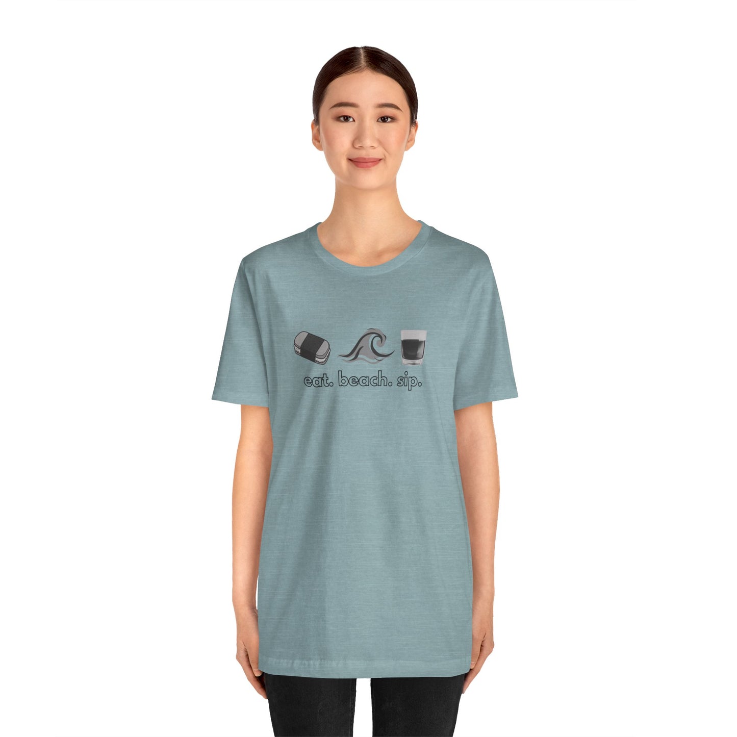 Eat Beach Sip Graphic Tee