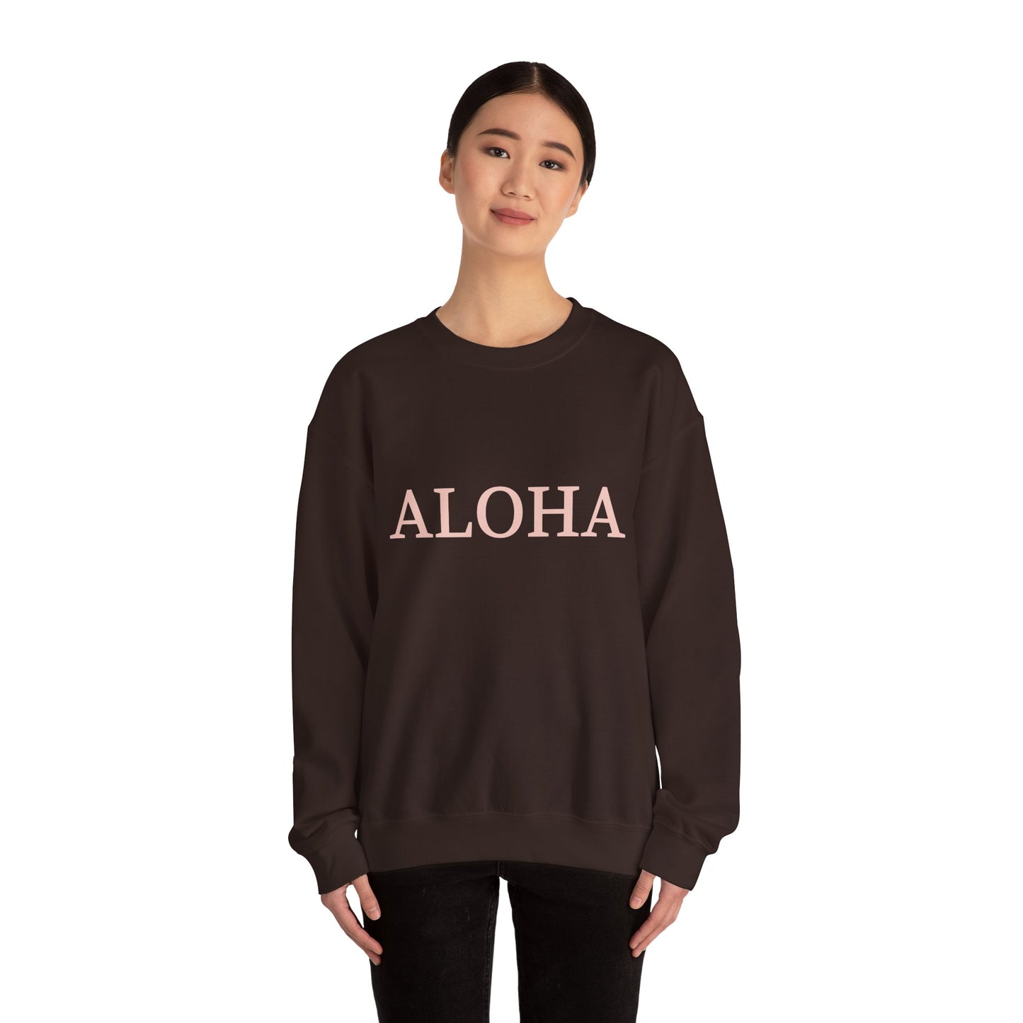 ALOHA Typeface Graphic Sweatshirt