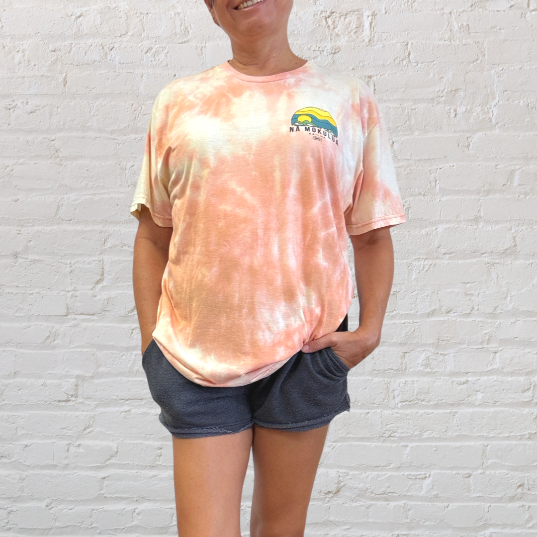 Nā Mokulua Tie Dye Graphic T-Shirt