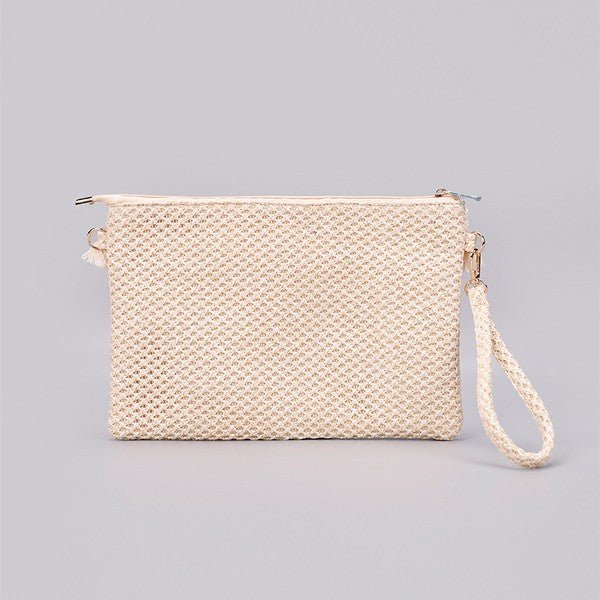 Crochet Tassel Clutch - Global Village Kailua Boutique