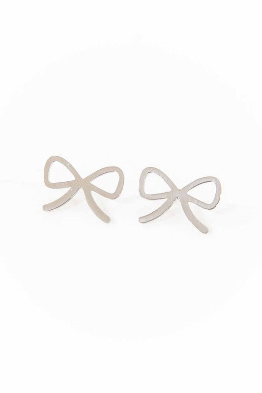 Cute Bow Stud Earrings - Global Village Kailua Boutique