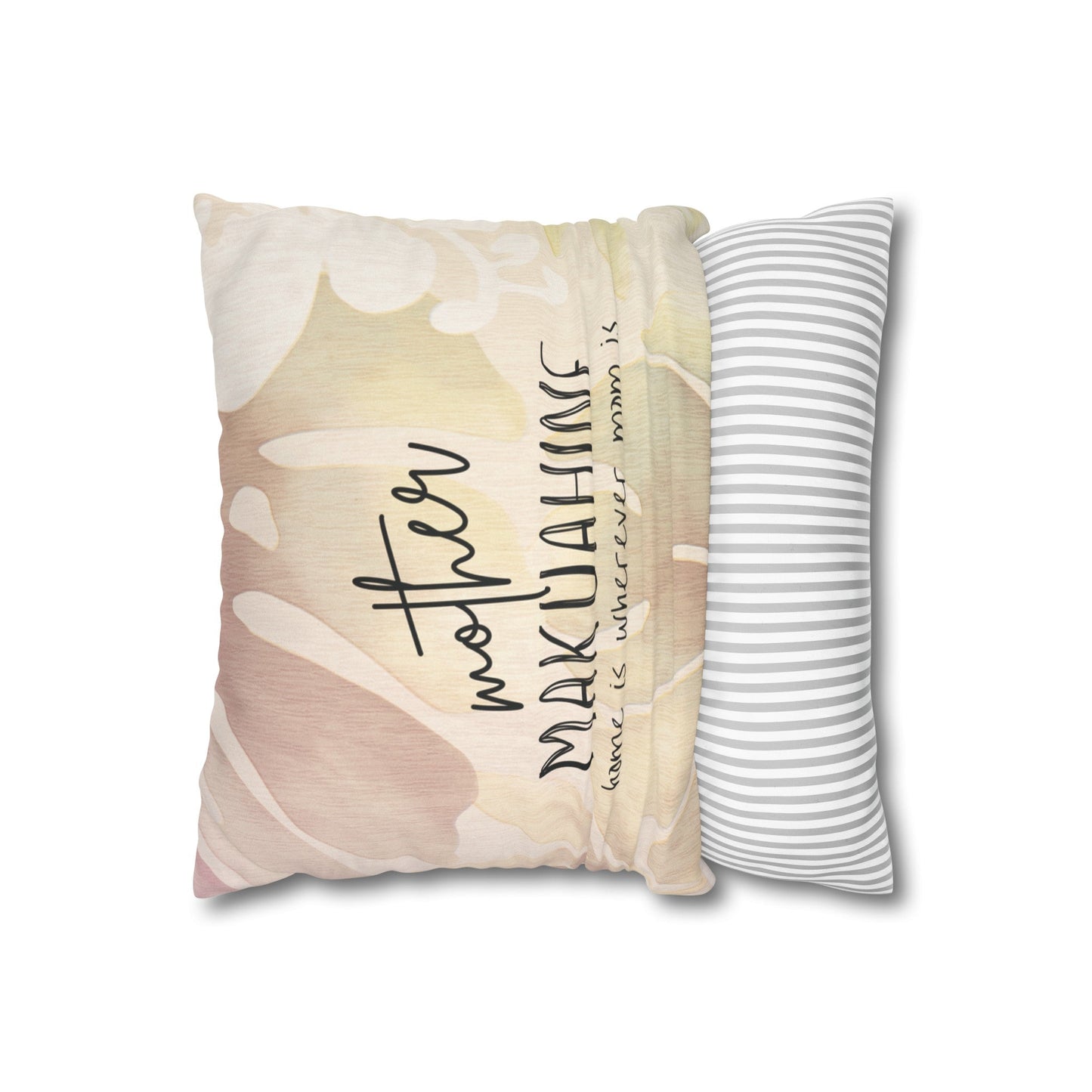Faux Suede Square Pillow Makuahine (4 sizes) - Global Village Kailua Boutique