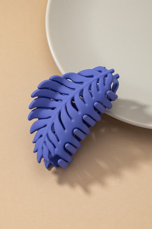 Fern Leaf Hair Claw Clip - Global Village Kailua Boutique