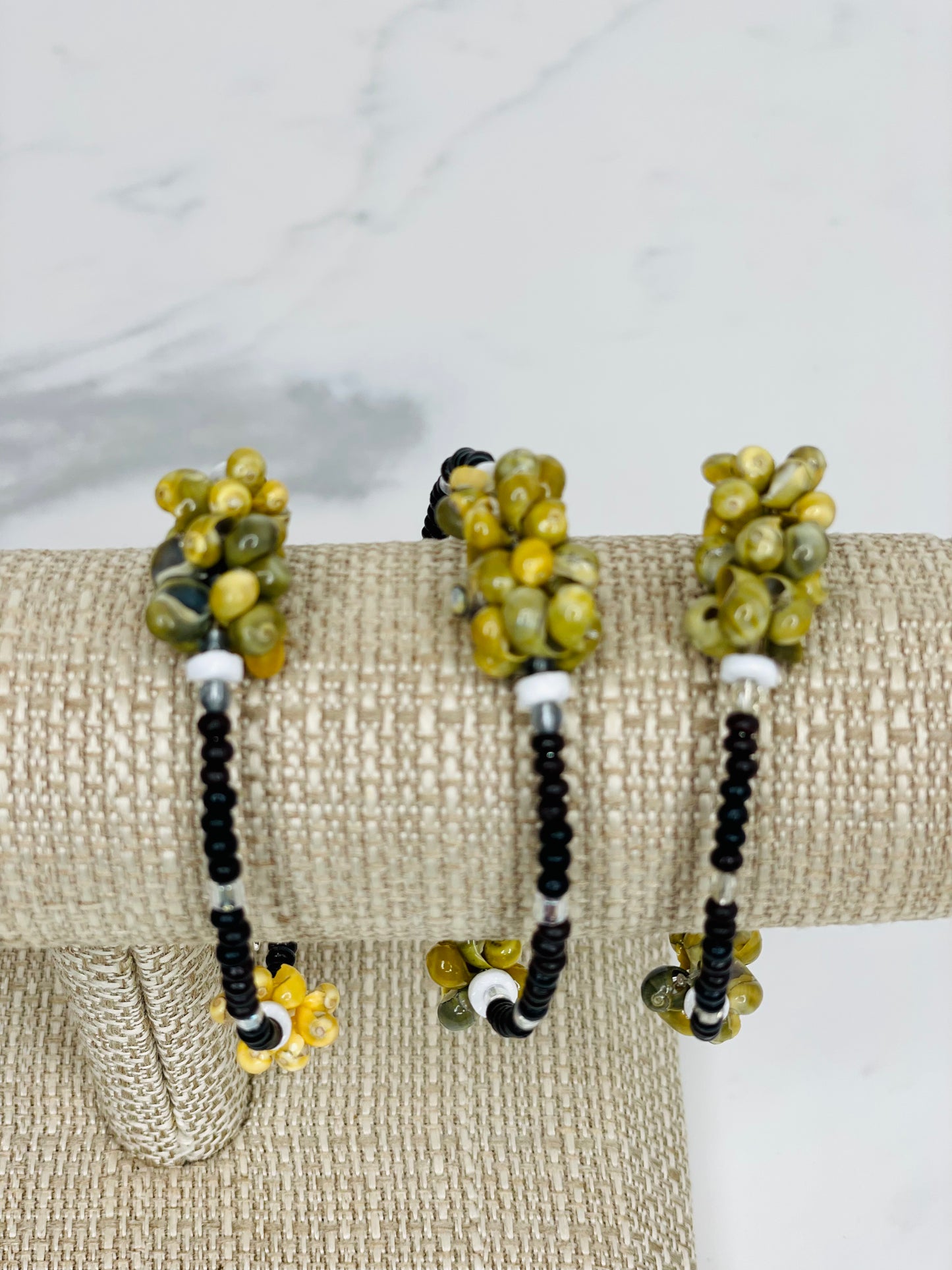 Cuff Bracelet Mongo Shell Wood