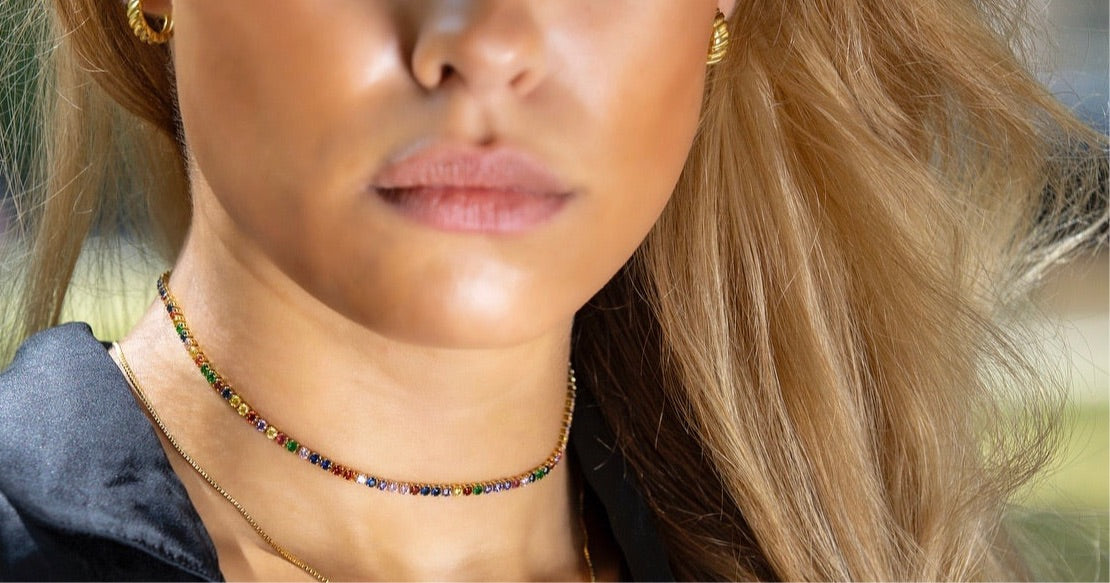 LINDSEY Multi Color Choker