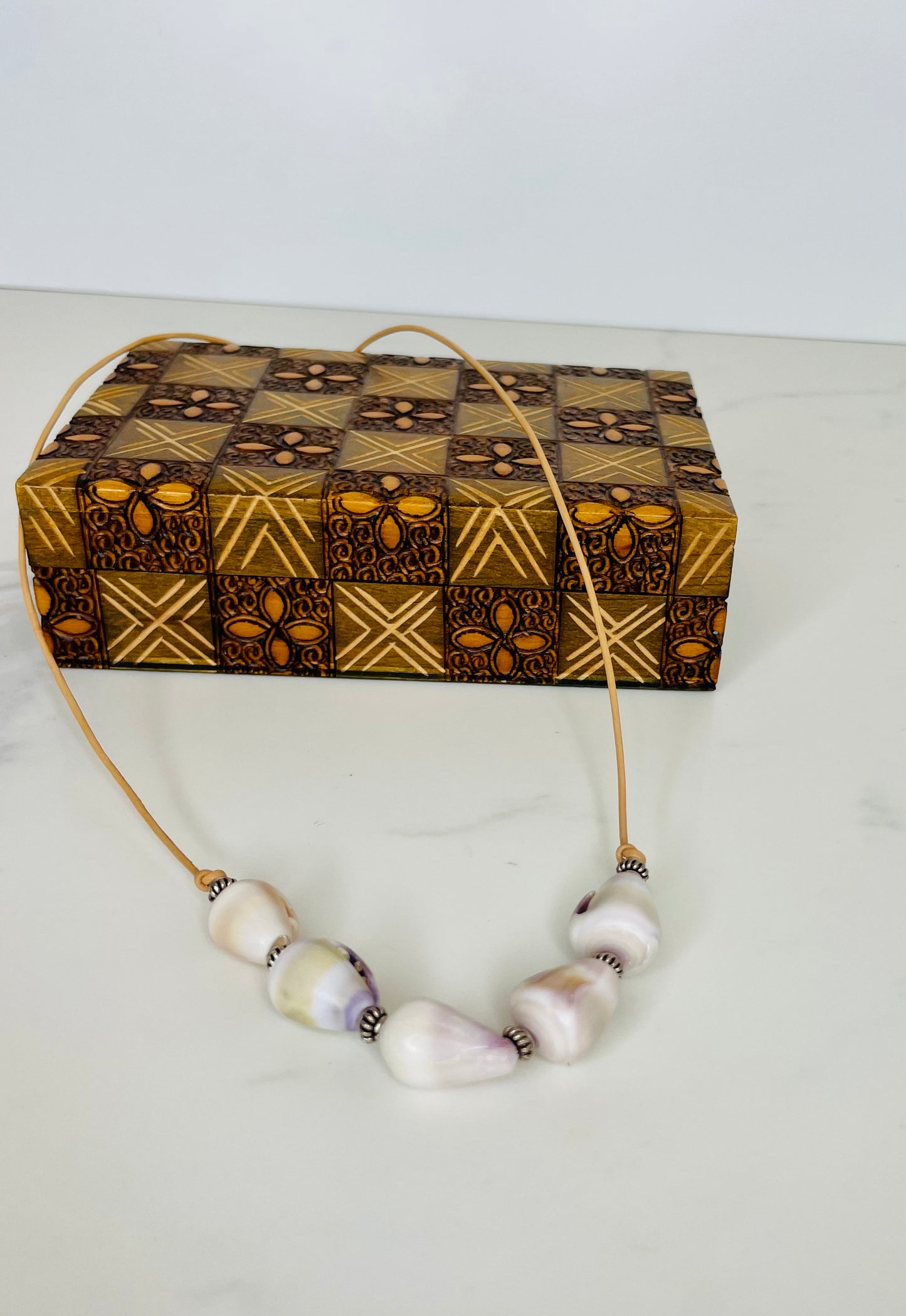 5 Cone Shell Necklace