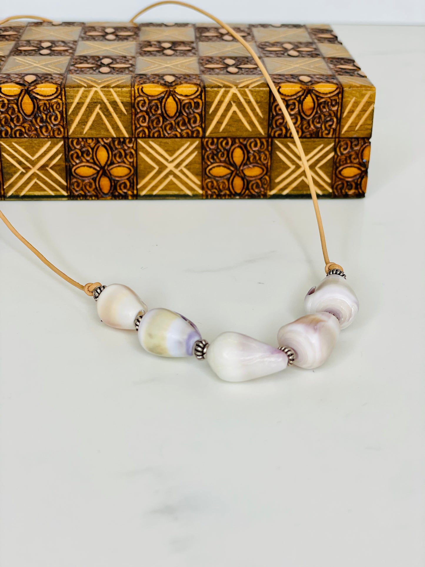 5 Cone Shell Necklace