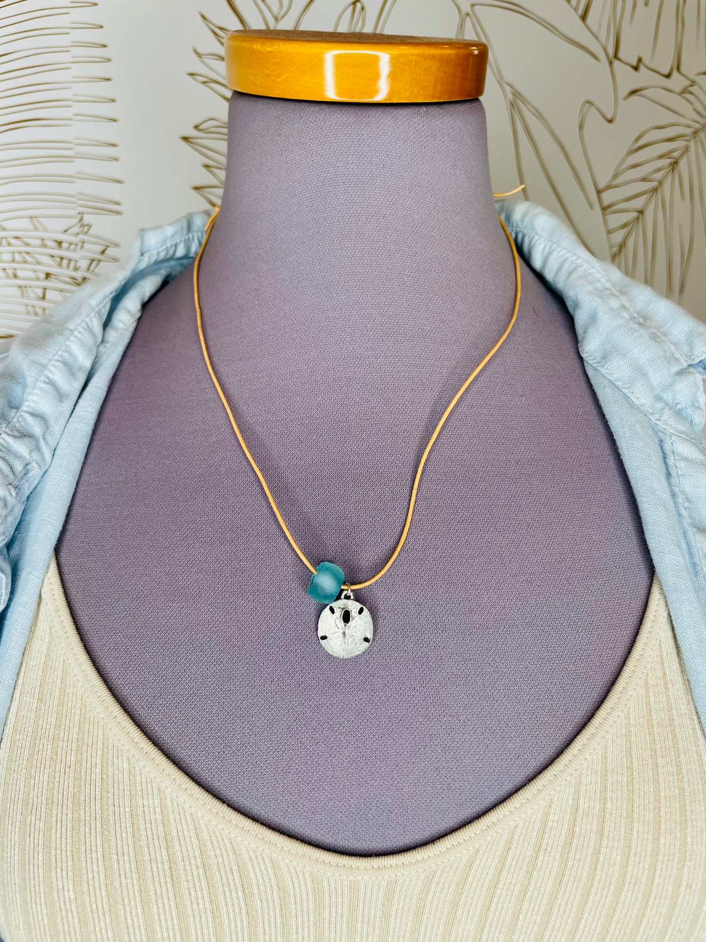 Sand Dollar Adjustable Necklace