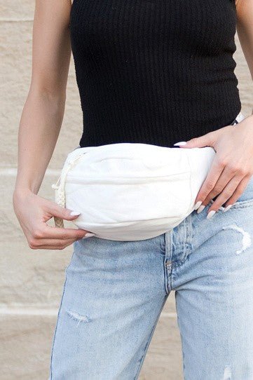 Marisa Nylon Crescent Sling Belt Bum Fanny Bag - Global Village Kailua Boutique